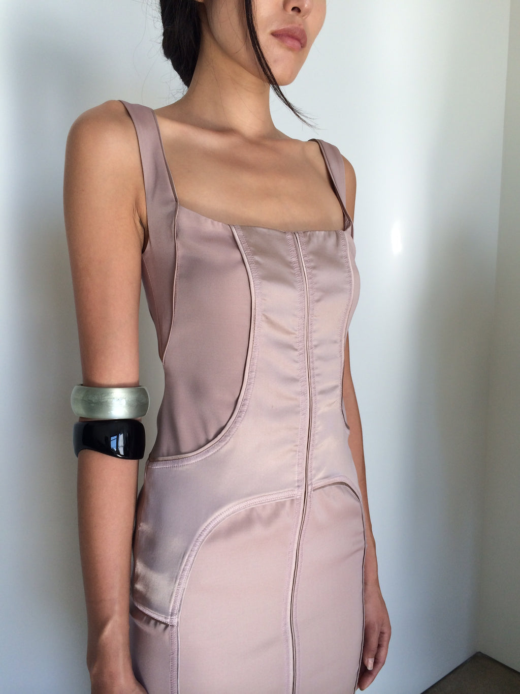 vintage gucci by tom ford blush dress