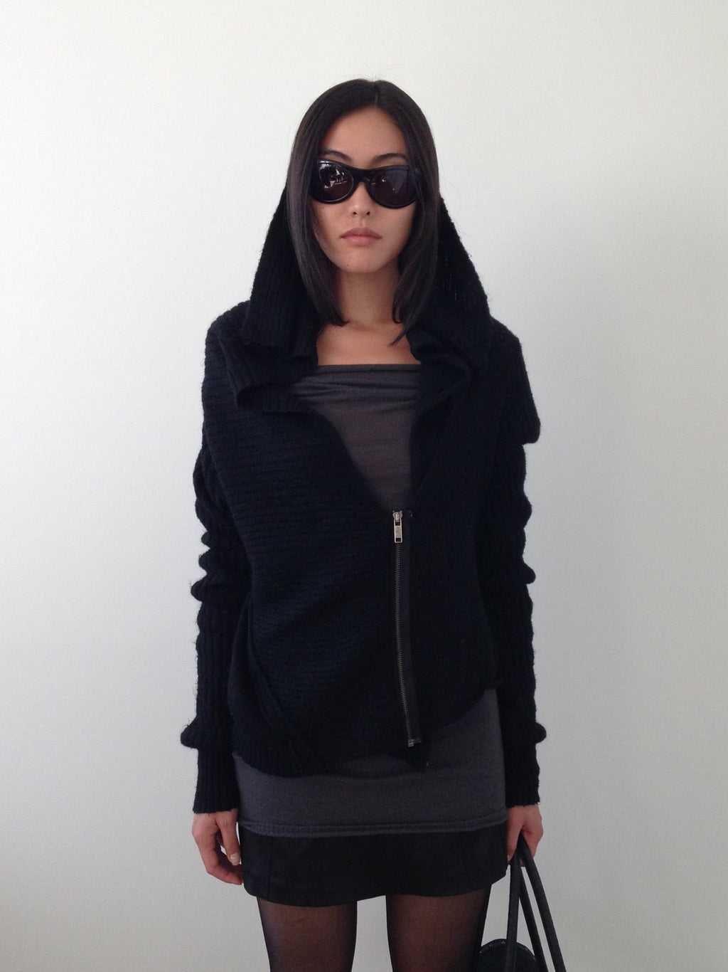 diesel knit hoodie