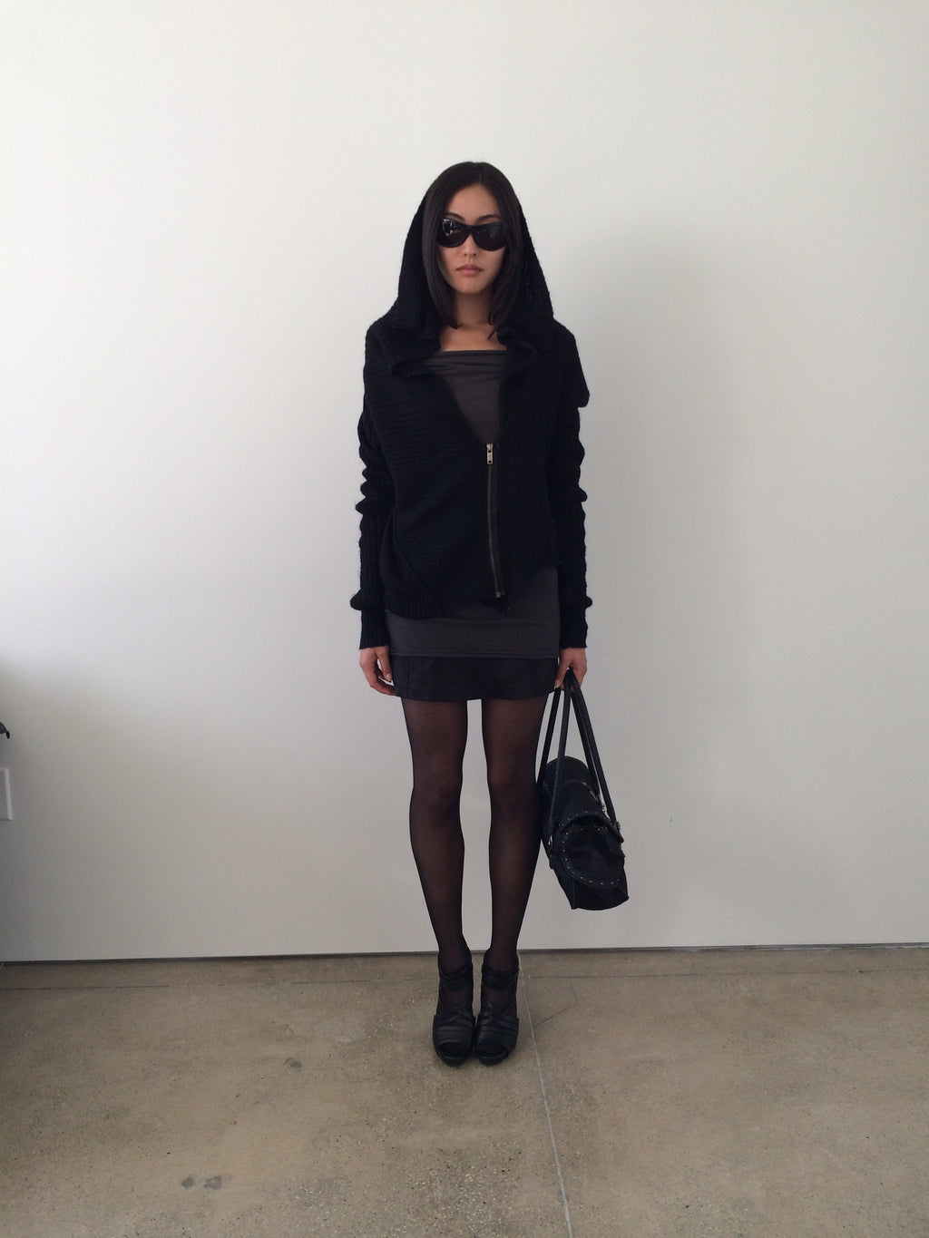 diesel knit hoodie