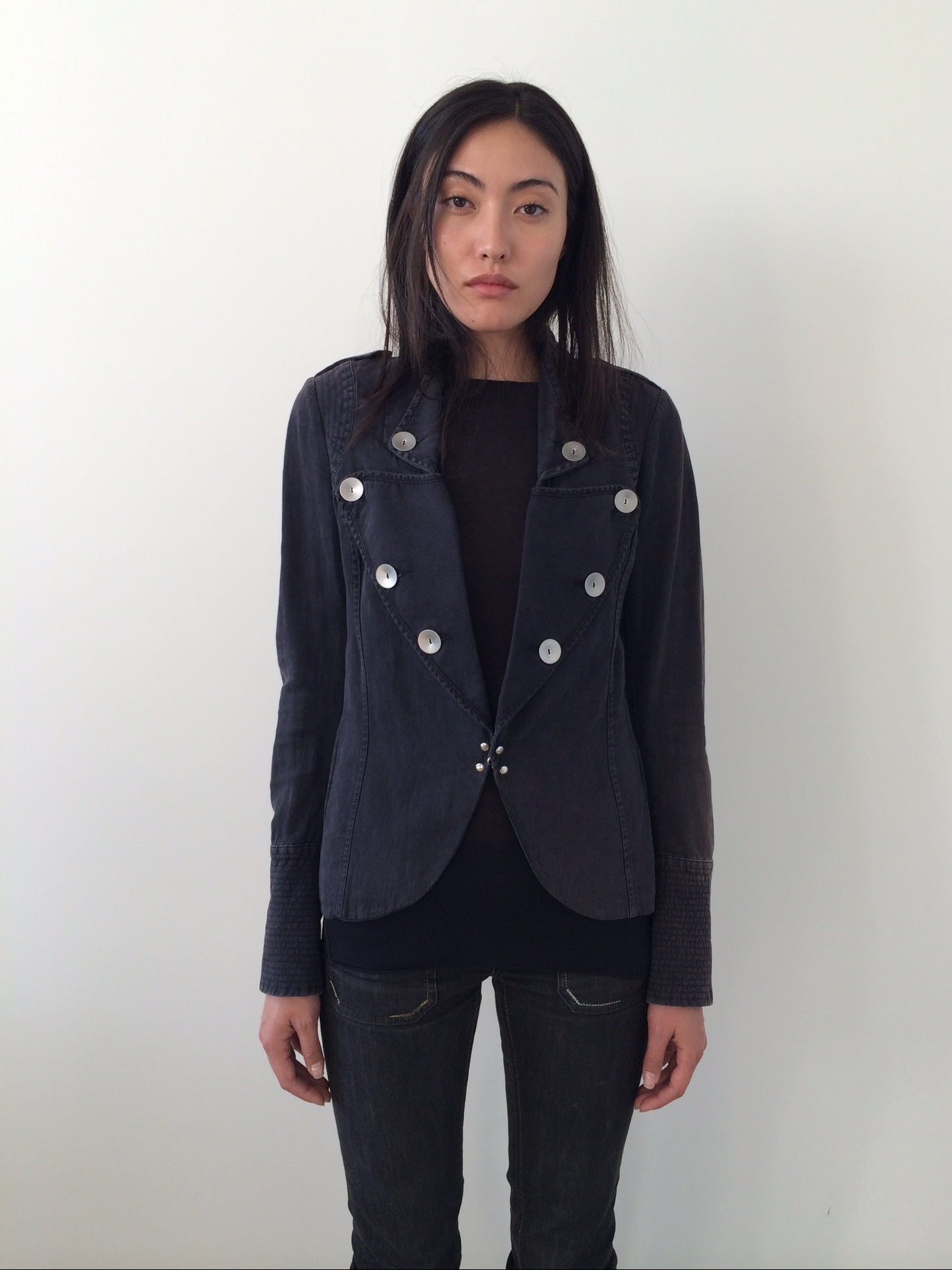 vintage nolita button jacket