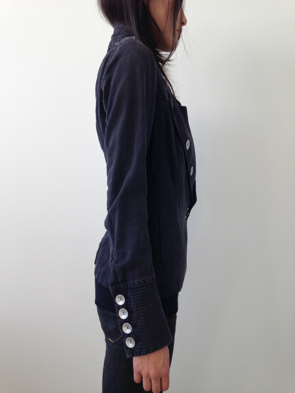 vintage nolita button jacket