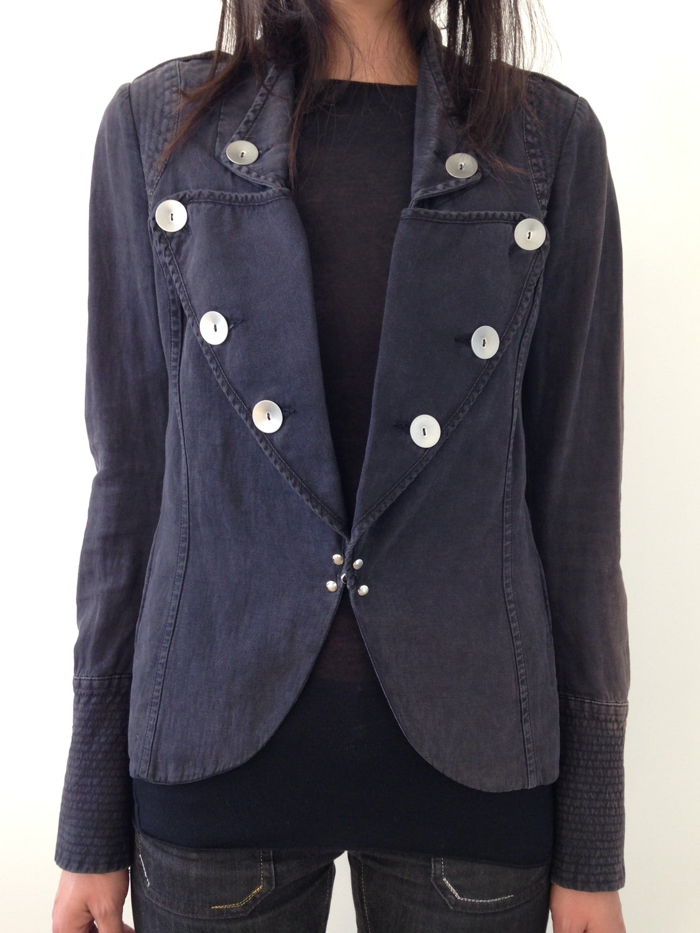 vintage nolita button jacket