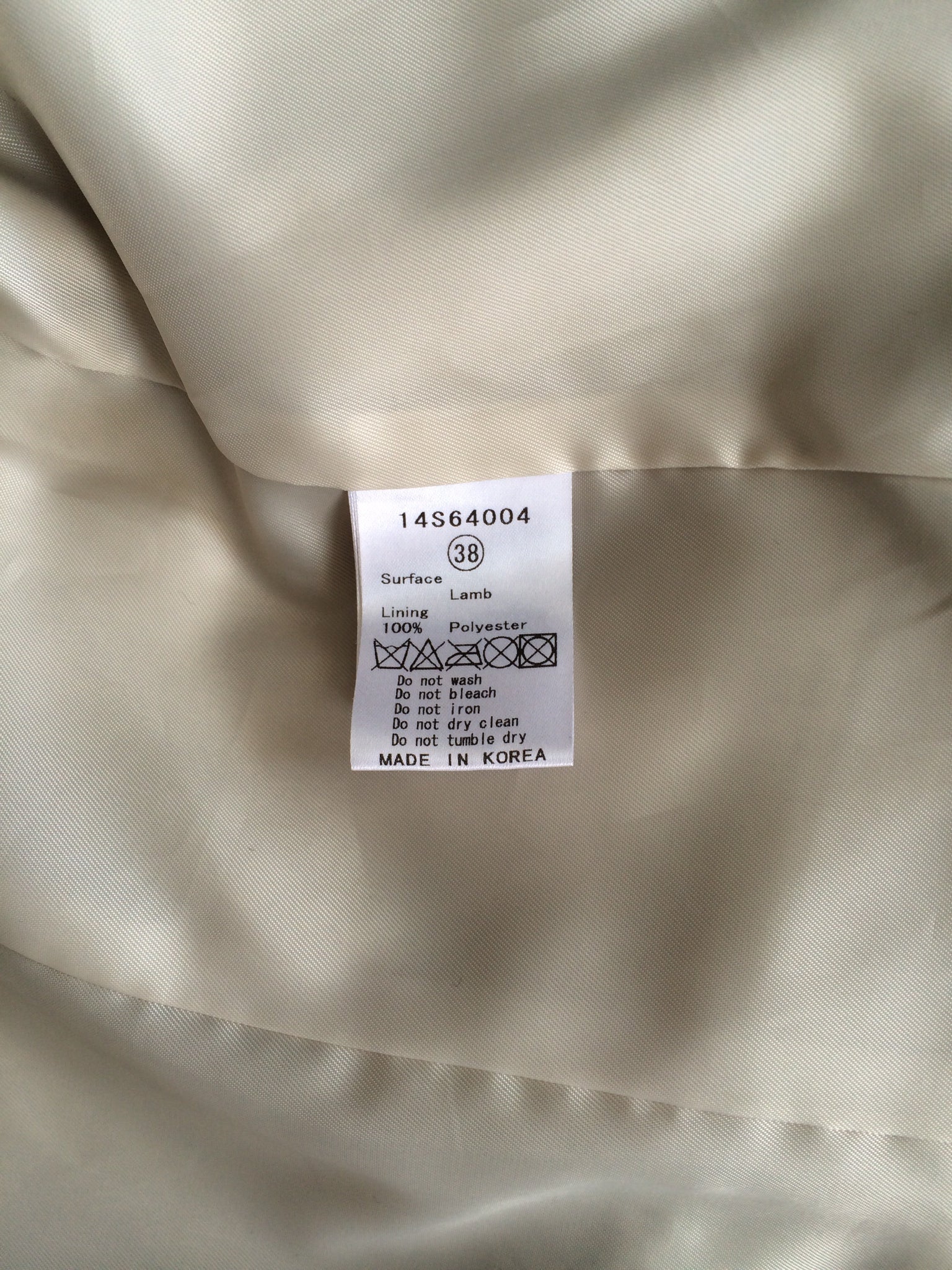 le ciel bleu leather jacket