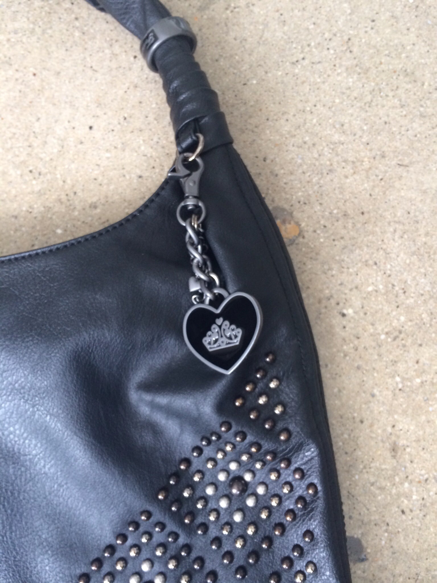 fornarina studded bag