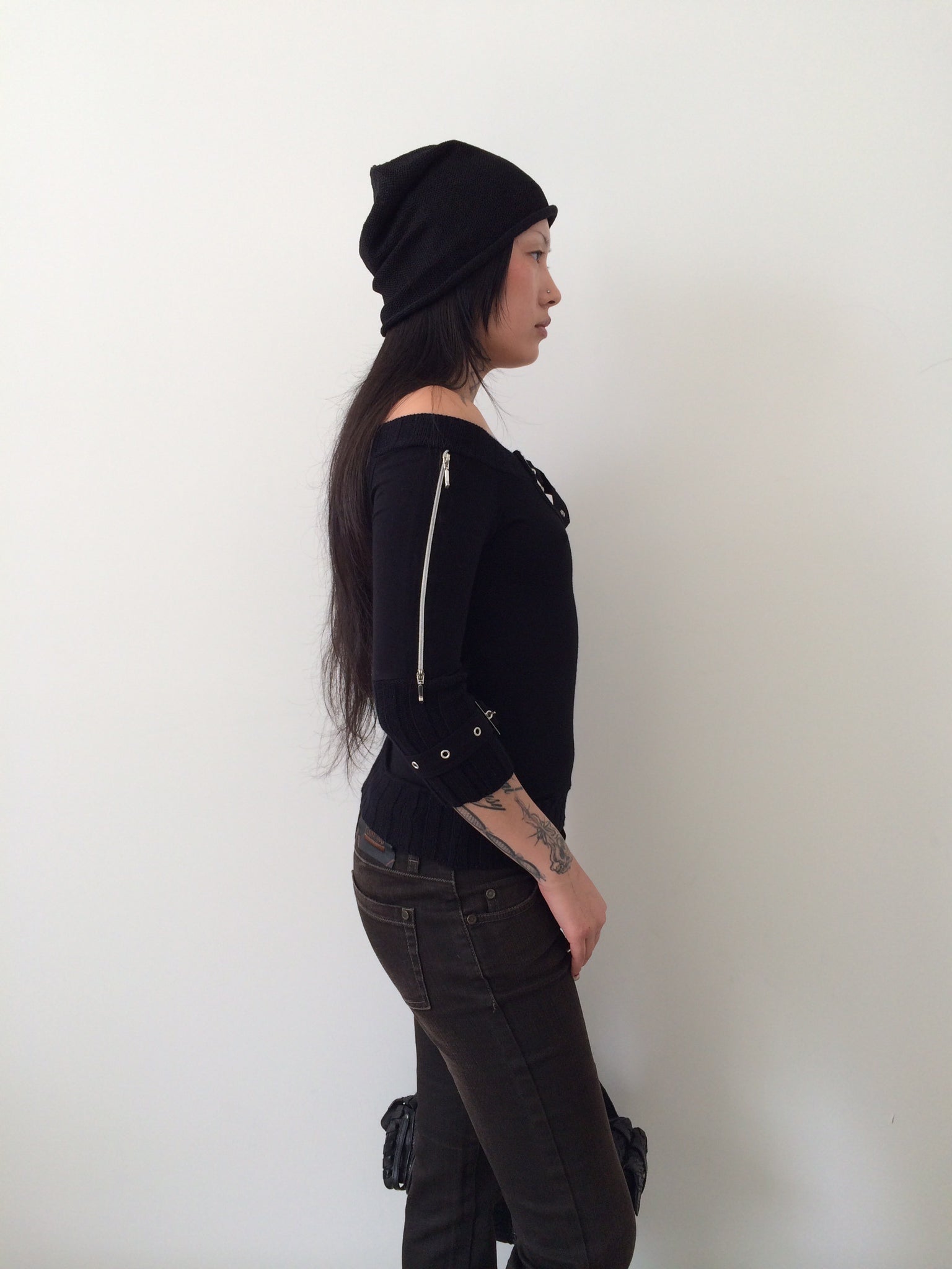 vintage 3/4 sleeve top