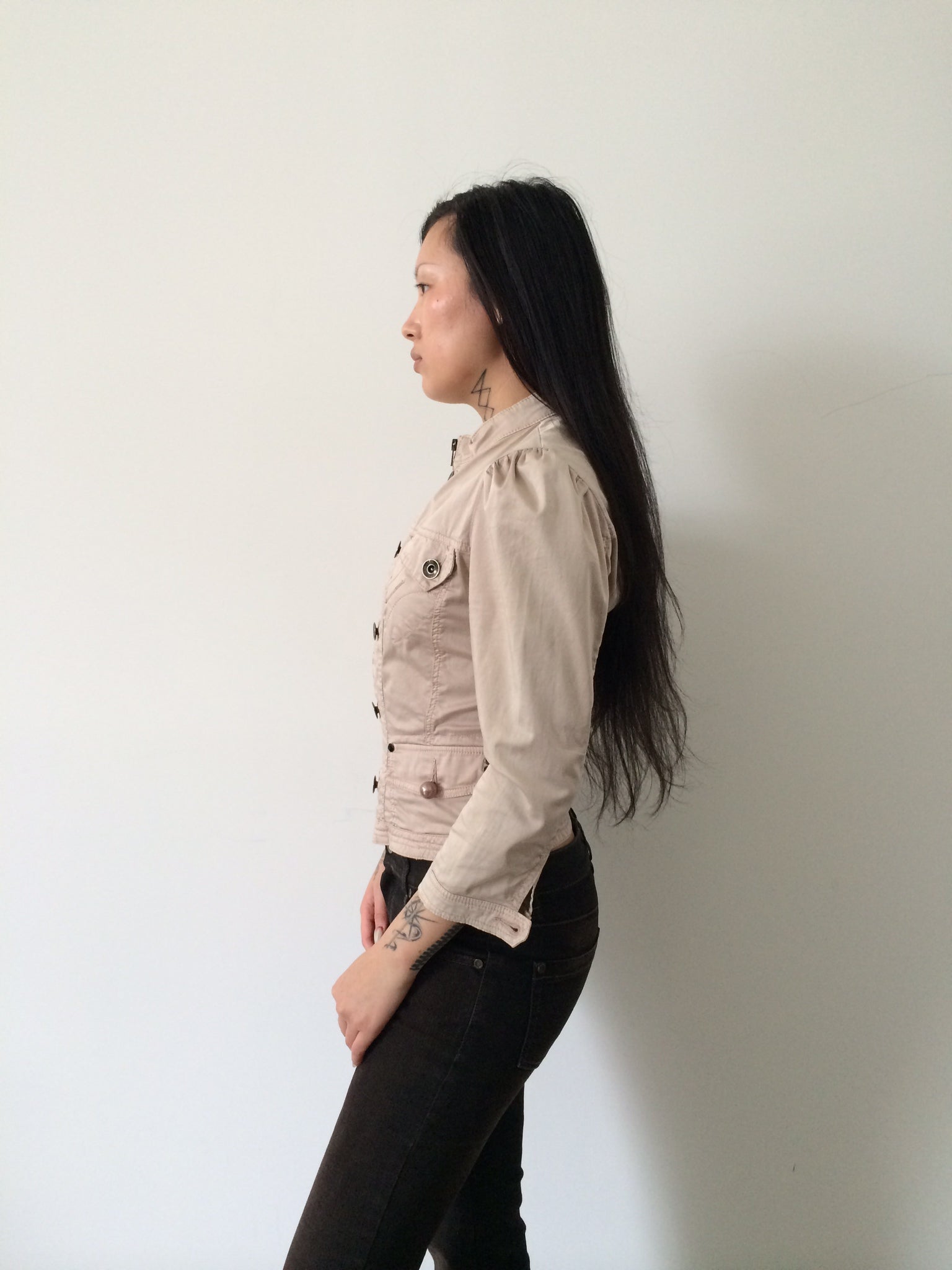 3/4 sleeve fornarina jacket