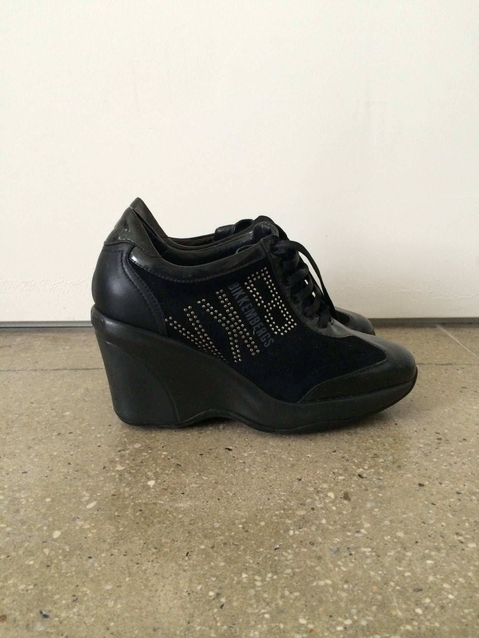 bikkembergs wedge sneakers size 38
