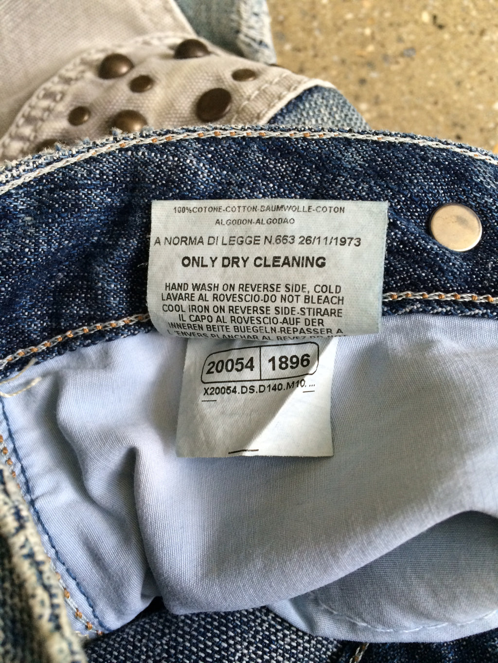dsquared distressed light wash jeans
