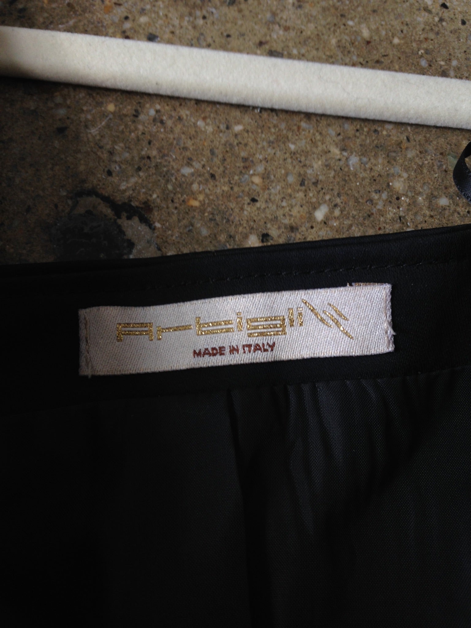 italian brand halter corset top