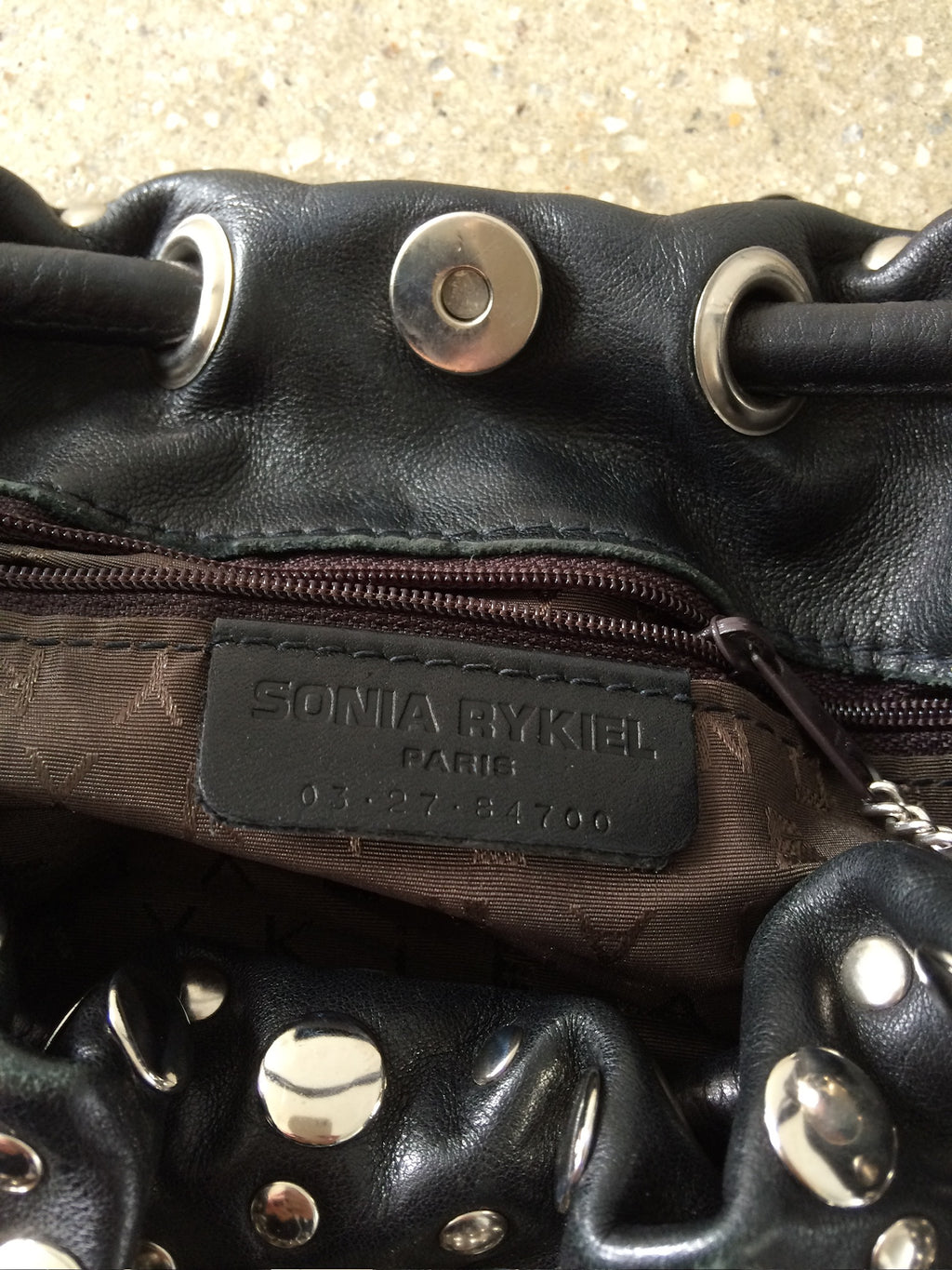sonia rykiel domino bag