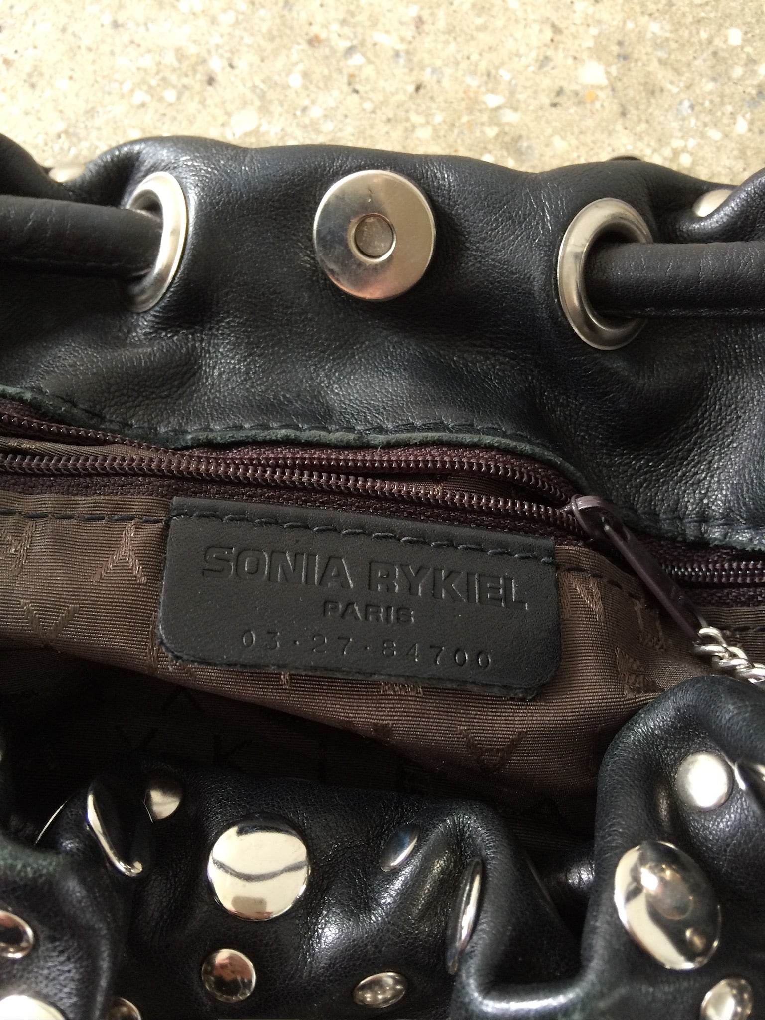 sonia rykiel domino bag