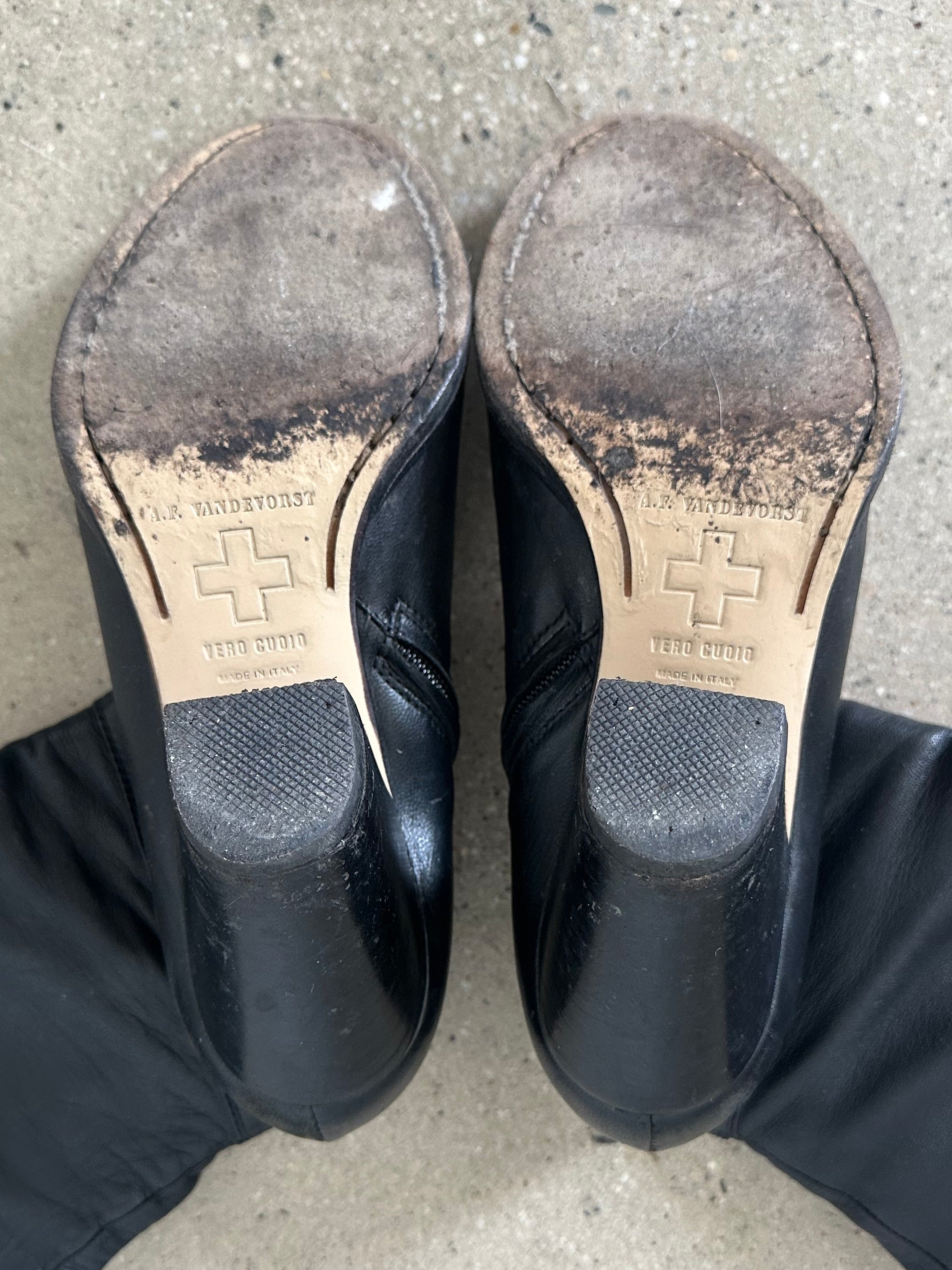 a.f vandevorst boots size 38